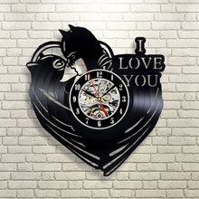 Load image into Gallery viewer, Batman CD Record Wall Clock LP Vinyl Hollow 3D Decorative Hanging Art Decor Clock Classic Exclusive Wall Clock Classic