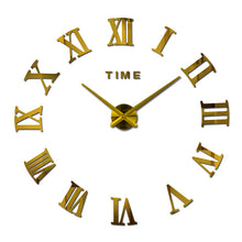 Load image into Gallery viewer, HOT 3d diy Acrylic miroir wall clock stickers watch clocks Quartz Modern reloj de pared home decoration new free shipping