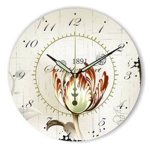 Vintage large decorative wall clock mute quartz home watch wall fashion living room wall watches wedding gifts duvar saati