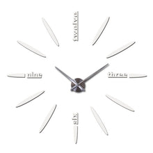 Load image into Gallery viewer, Sale New Wall Clock Clocks Watch Stickers Diy 3d Acrylic Mirror Home Decoration Quartz Balcony/courtyard Needle Modern hot