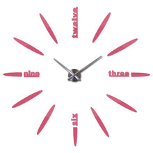 Load image into Gallery viewer, Sale New Wall Clock Clocks Watch Stickers Diy 3d Acrylic Mirror Home Decoration Quartz Balcony/courtyard Needle Modern hot