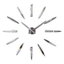 Load image into Gallery viewer, Sale New Wall Clock Clocks Watch Stickers Diy 3d Acrylic Mirror Home Decoration Quartz Balcony/courtyard Needle Modern hot
