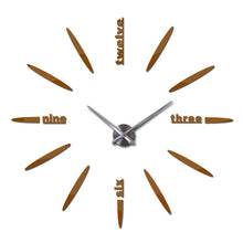 Load image into Gallery viewer, Sale New Wall Clock Clocks Watch Stickers Diy 3d Acrylic Mirror Home Decoration Quartz Balcony/courtyard Needle Modern hot