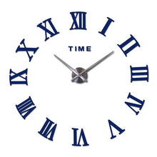 Load image into Gallery viewer, HOT 3d diy Acrylic miroir wall clock stickers watch clocks Quartz Modern reloj de pared home decoration new free shipping