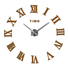 Load image into Gallery viewer, HOT 3d diy Acrylic miroir wall clock stickers watch clocks Quartz Modern reloj de pared home decoration new free shipping