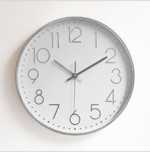 Load image into Gallery viewer, 2019 12 Inch Rose Gold Wall Clock Digital Scale Quartz Watch for Kids Rooms Bedroom Living Room Home Decoration