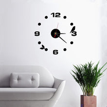 Load image into Gallery viewer, New 3D Wall Clock Acrylic Simple Clock Modern Design DIY Roman Digital Wall Stickers Home Decor Living Room Stickers On The Wall