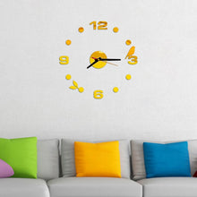Load image into Gallery viewer, New 3D Wall Clock Acrylic Simple Clock Modern Design DIY Roman Digital Wall Stickers Home Decor Living Room Stickers On The Wall