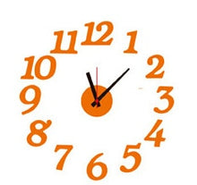Load image into Gallery viewer, DIY 3D Luxury large wall clock living room home decoration art design fashion wall posters decoration crafts wall clock