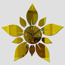 Load image into Gallery viewer, Hot sale diy mirror acrylic material single face wall stickers modern style wall quartz clocks home decor wall watches